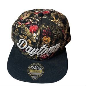 Daytona Beach Essencial Brand Snap Back Adjustable Hat.